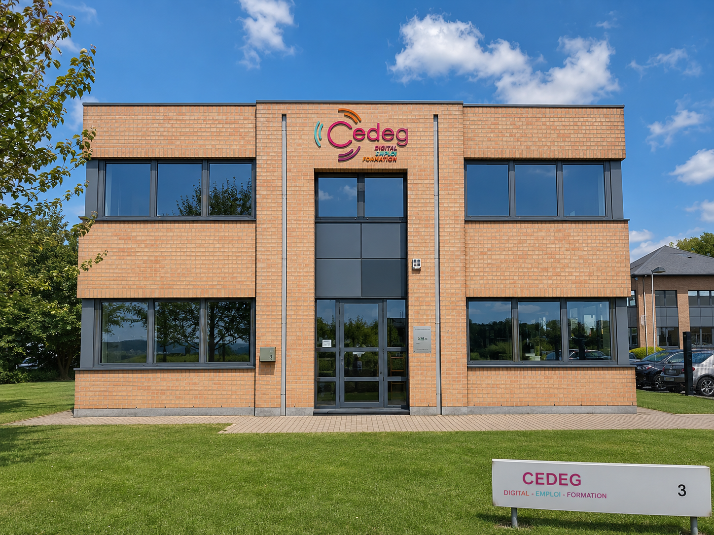 Bâtiment de la CEDEG ASBL à Gembloux Les Isnes