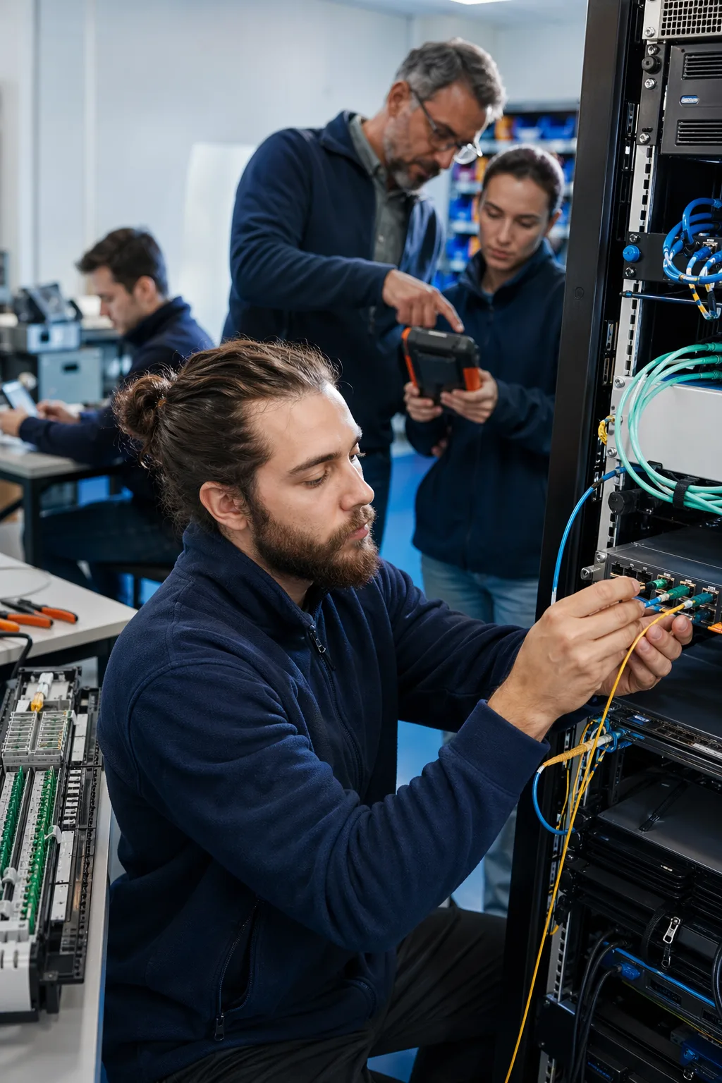 Formation de technicien télécom à la CEDEG